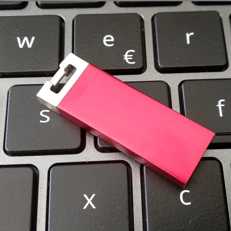 Kovový reklamní flashdisk pro gravírování laserem