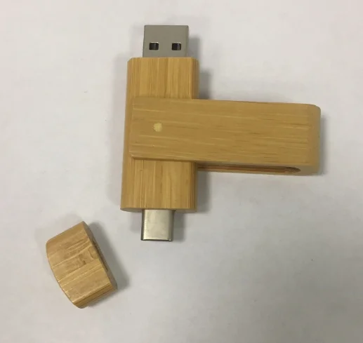 reklamní flash disk s USB3.0+USB-C konektory
