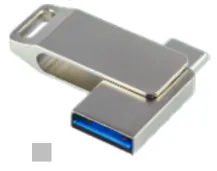 reklamní flash disk USB3.0+USB type C - Malý flash disk 2v1
