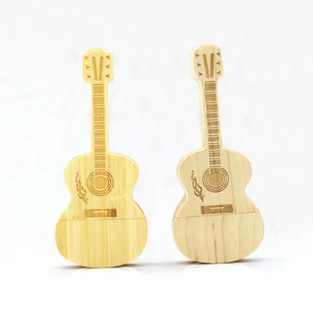 USB disk jako kytara, pro reklamní gravírování laserem / USB-GUITAR