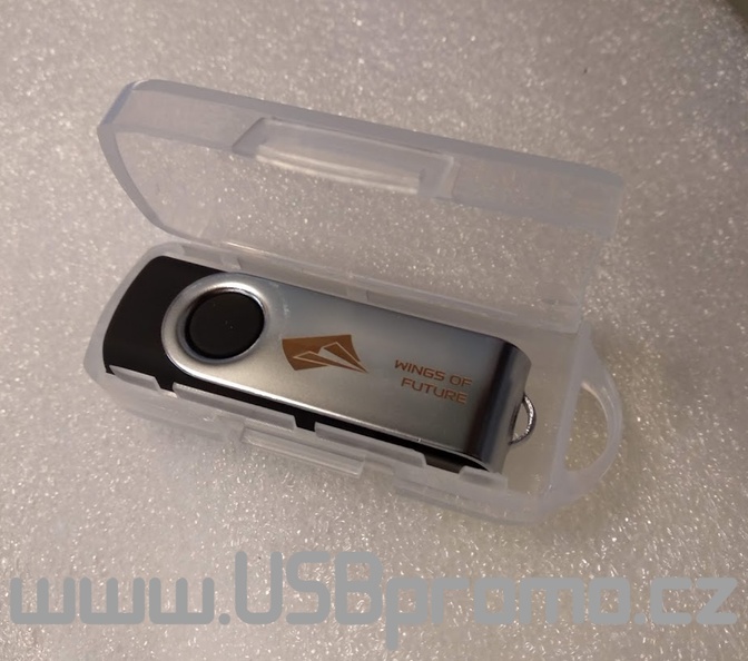 mini plastové krabičky pro reklamní USB 