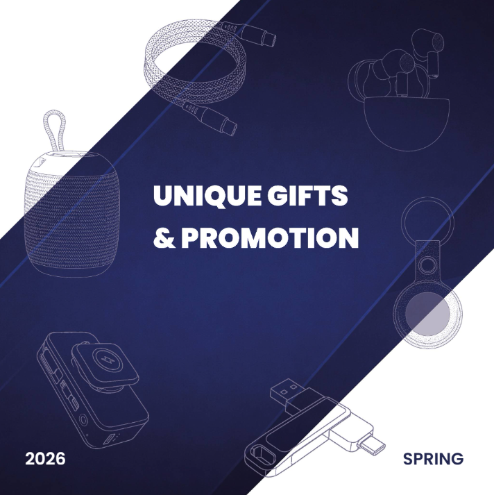 Chytré IT reklamní předměty Unique Gifts Spring 2026